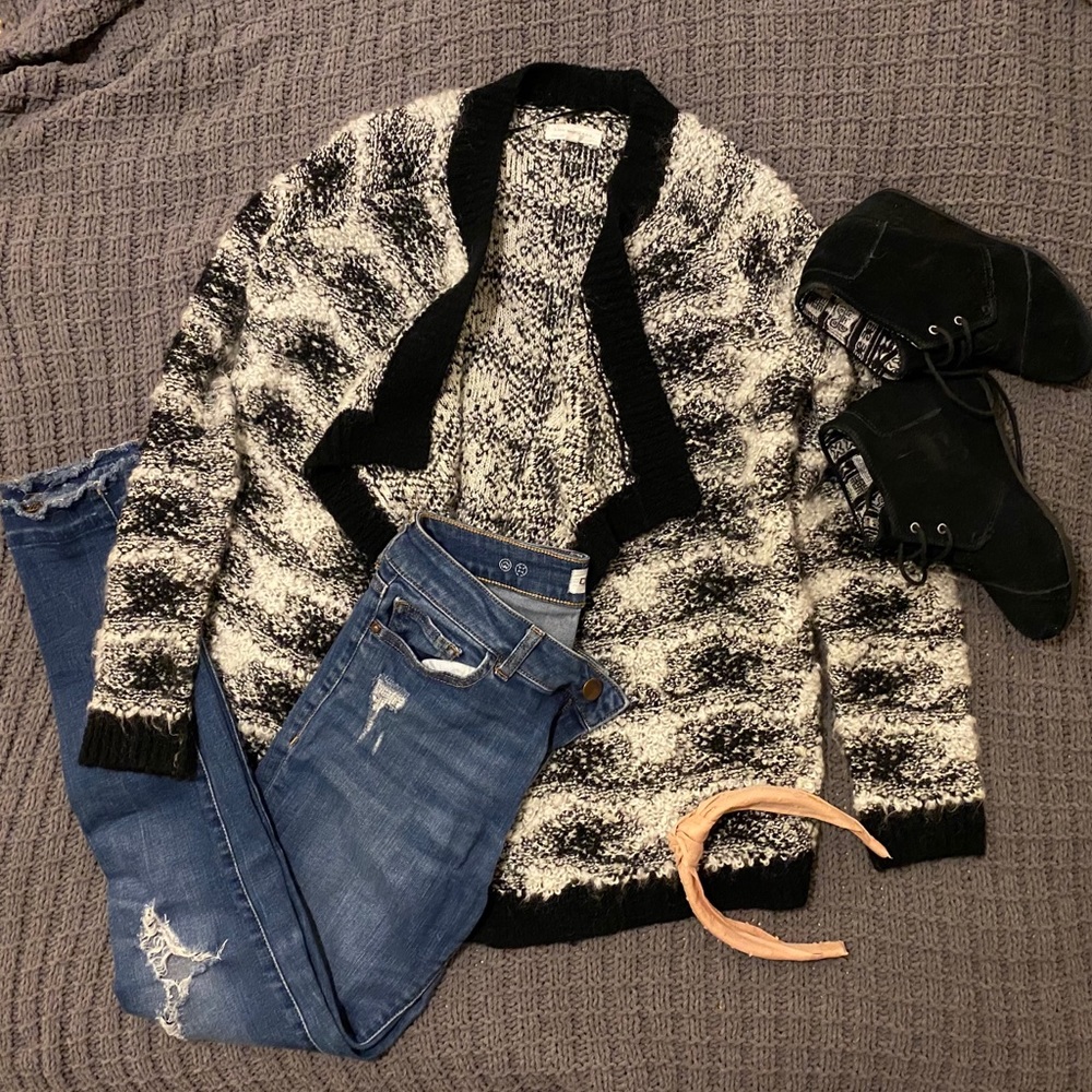 Lou & Grey LOFT wool mohair cardigan